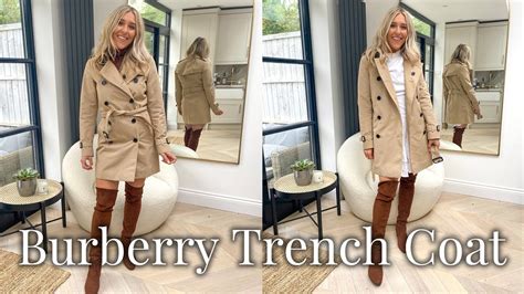 burberry trench fit guide|Burberry trench coat women petite.